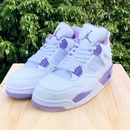 Aj 4 Purple Oreo Shoes Men'S Sneakers – Nk0004378