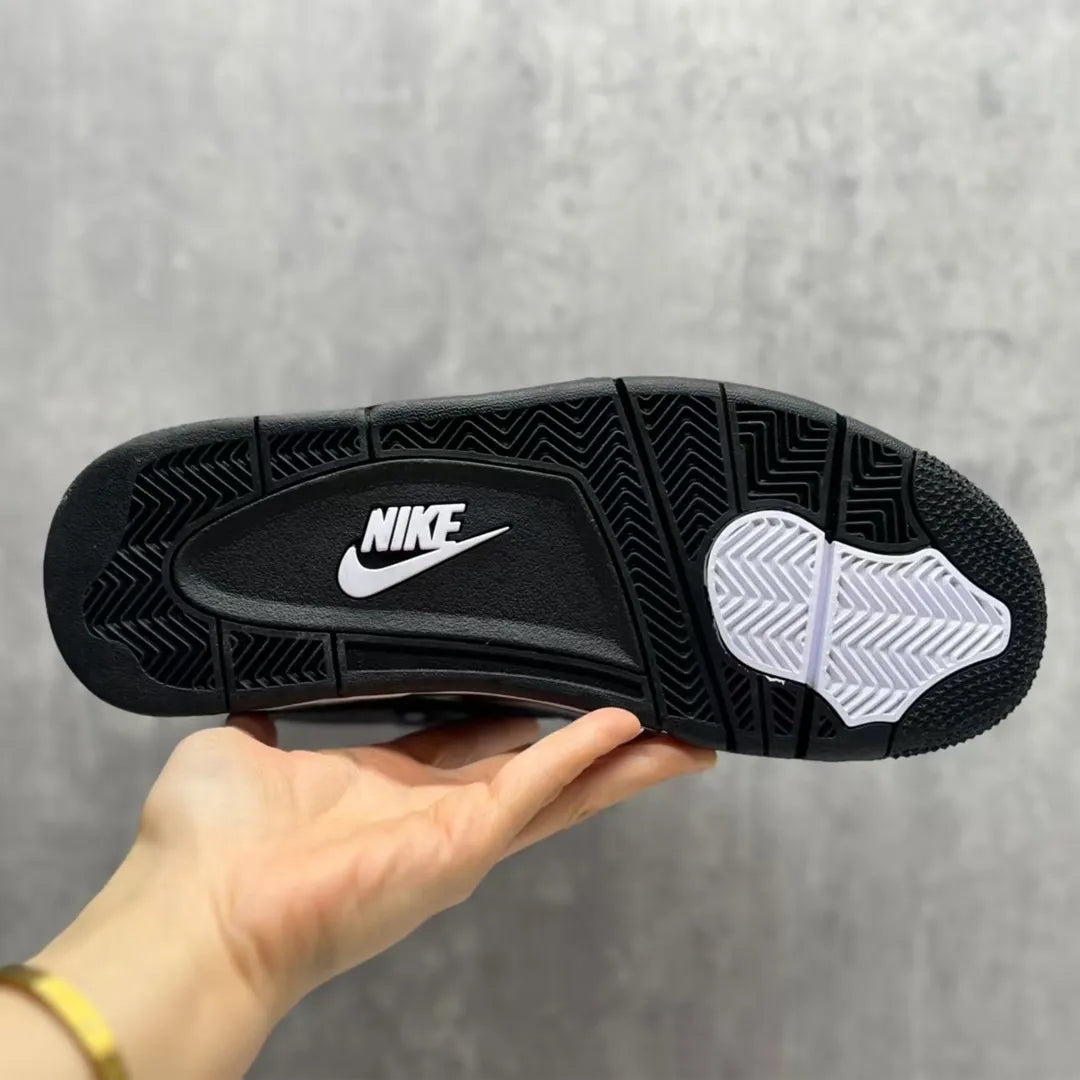 Nigel Sylvester X Aj 4 Black By Black Shoes Men'S Sneakers – Nk0004380