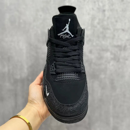 Nigel Sylvester X Aj 4 Black By Black Shoes Men'S Sneakers – Nk0004380
