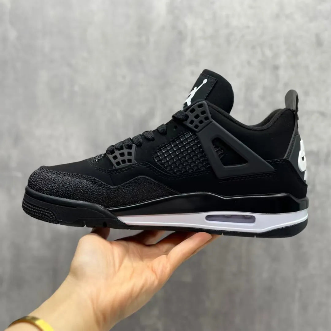 Nigel Sylvester X Aj 4 Black By Black Shoes Men'S Sneakers – Nk0004380