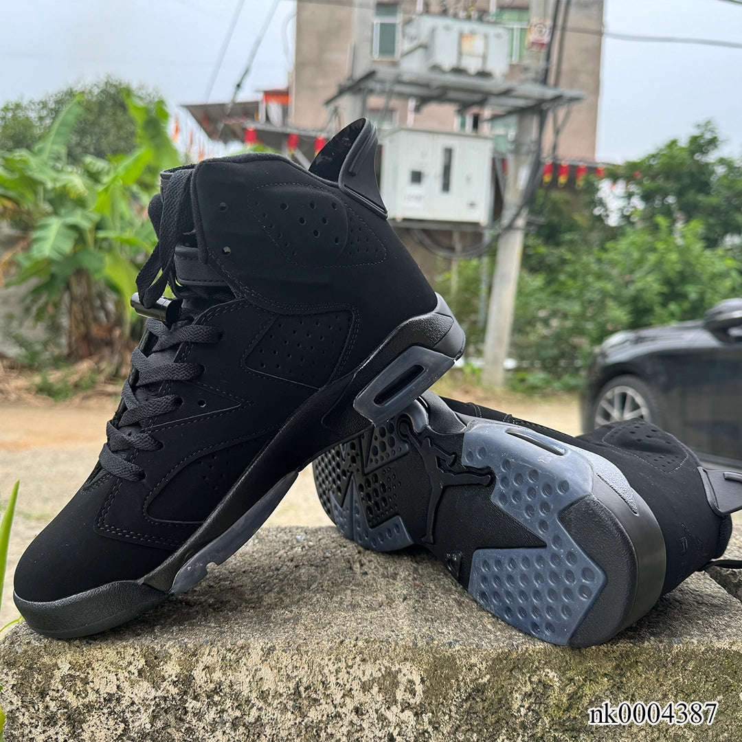 Aj 6 Triple Black Shoes Men'S Sneakers – Nk0004387