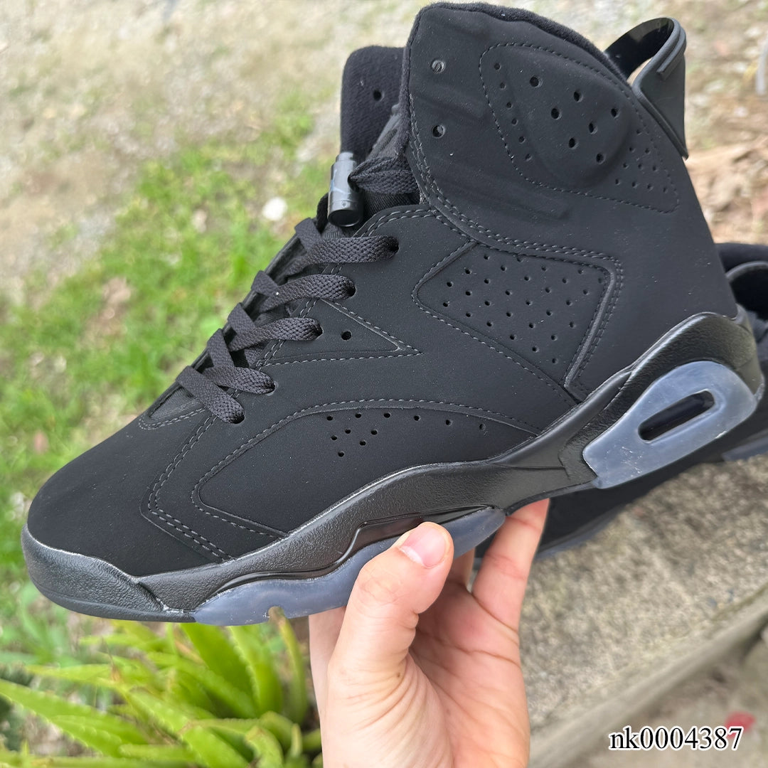 Aj 6 Triple Black Shoes Men'S Sneakers – Nk0004387