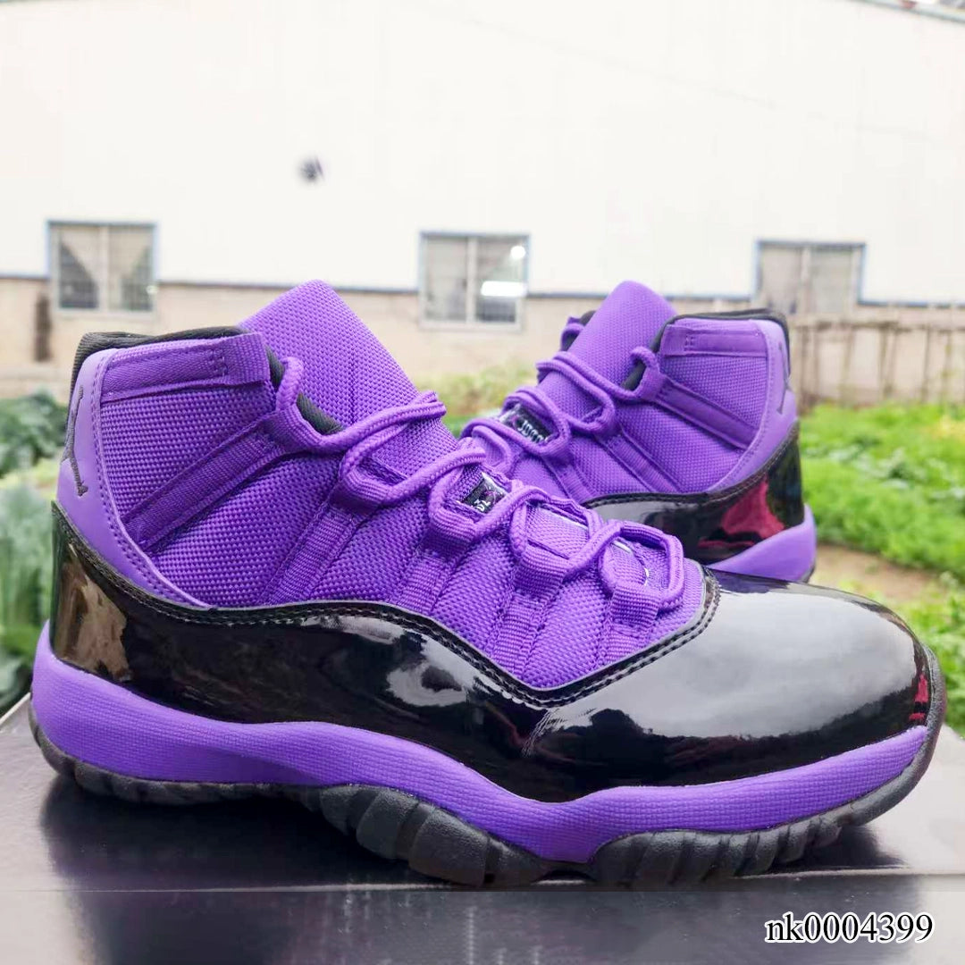 Aj 11 Black Purple Shoes Men'S Sneakers – Nk0004399