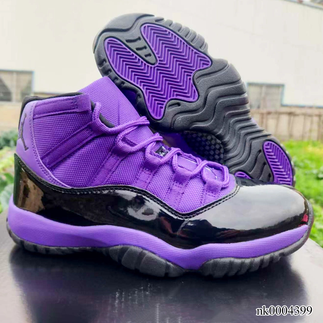 Aj 11 Black Purple Shoes Men'S Sneakers – Nk0004399