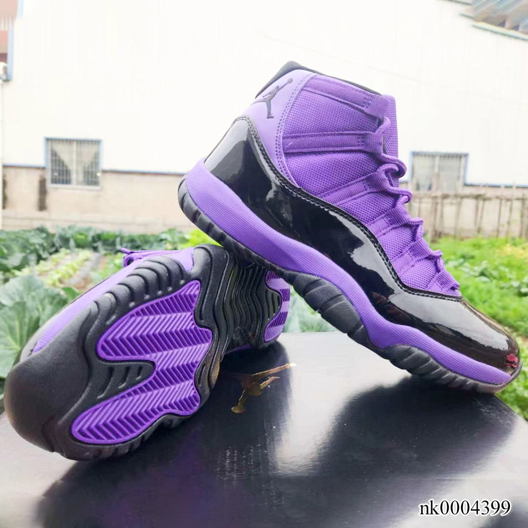 Aj 11 Black Purple Shoes Men'S Sneakers – Nk0004399