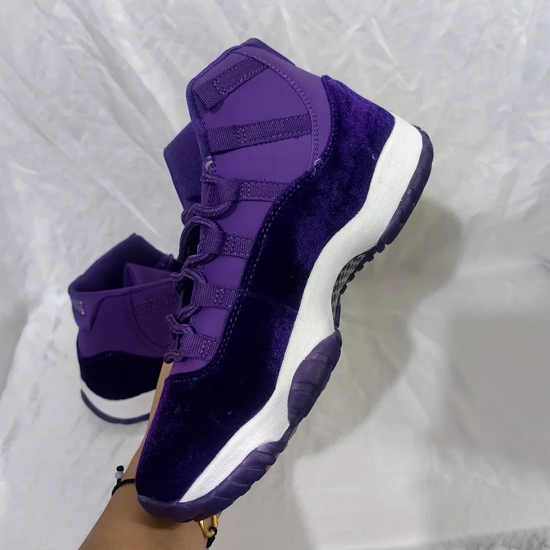 Aj 11 Purple Rain Shoes Men'S Sneakers – Nk0004415
