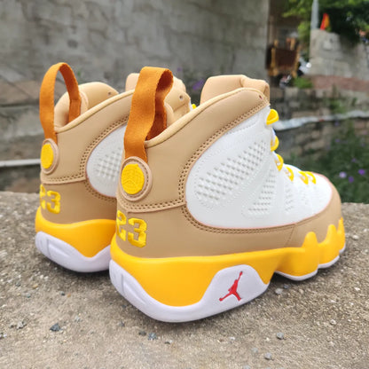 AJ 9 Mustard Shoes Women's Sneakers – Nk0004422