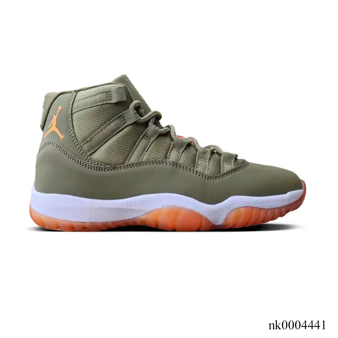 Aj 11 Matte Olive Green Shoes Sneaker – Nk0004441