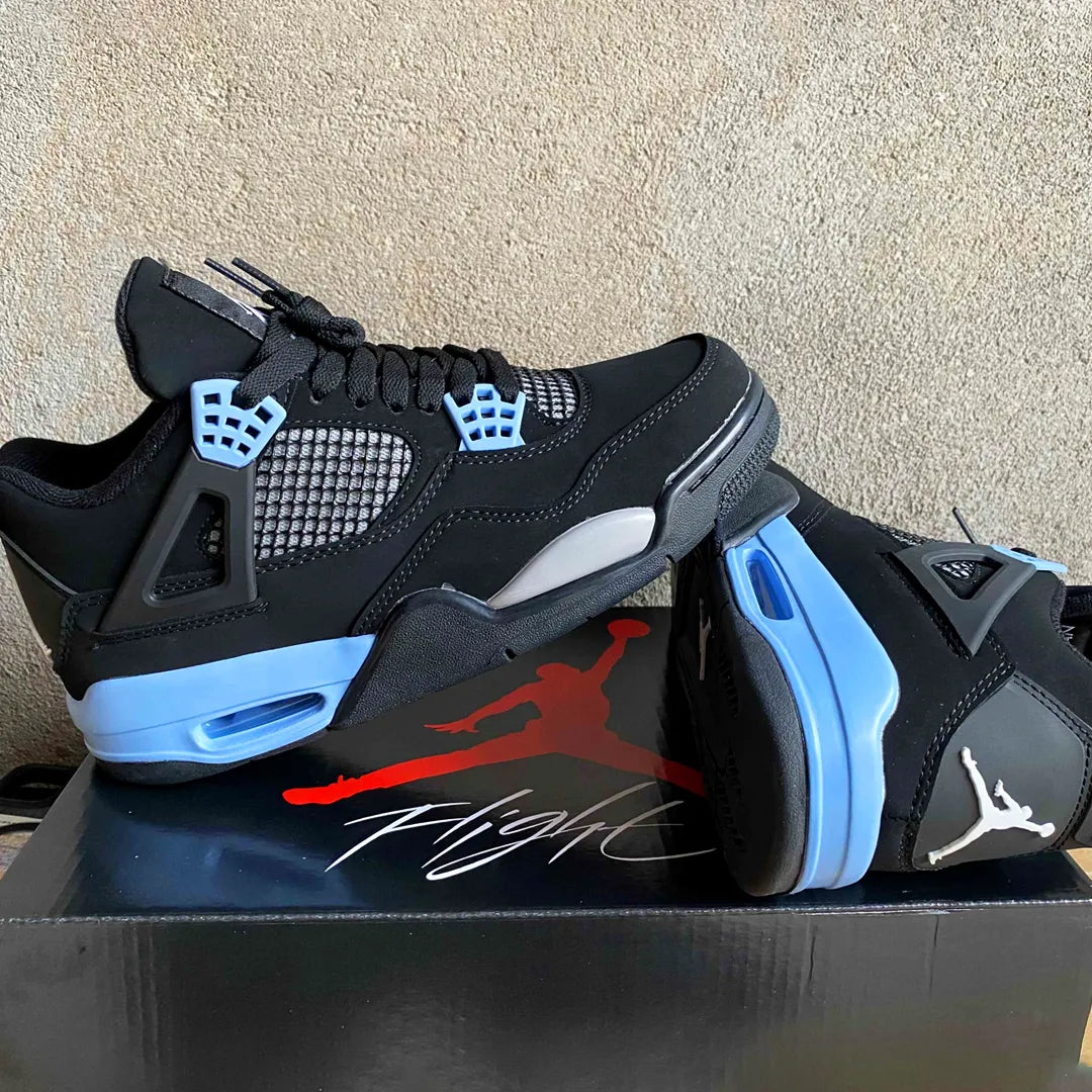 Aj 4 Black Unc Shoes Men'S Sneakers – Nk0004444