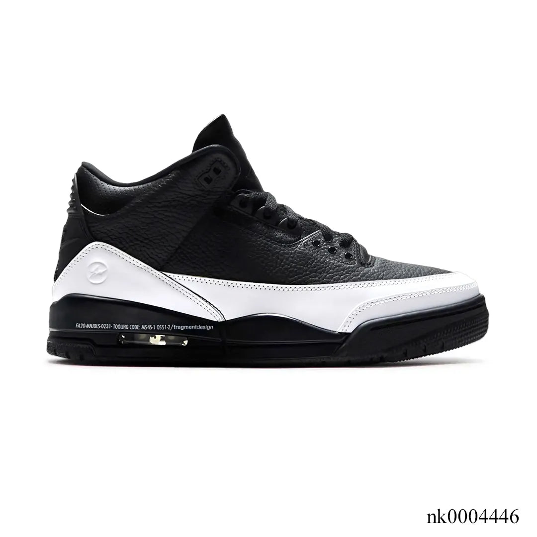 Fragment X Aj 3 Black White Sample Shoes Men'S Sneakers – Nk0004446