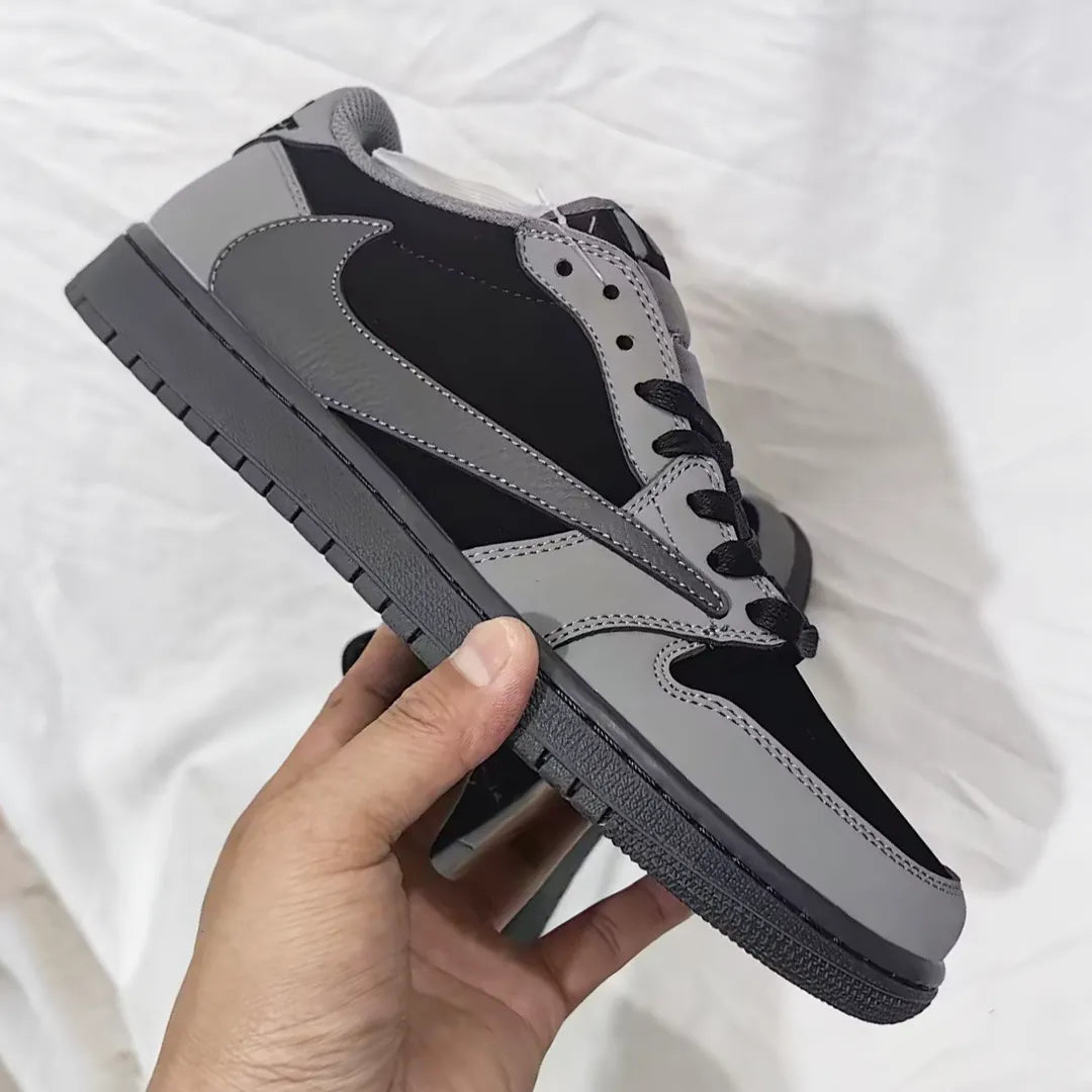 Travis Scott X Aj 1 Low Black Grey Shoes Sneaker – Nk0004451