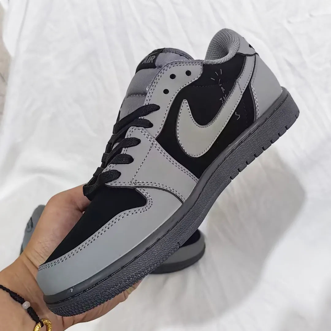 Travis Scott X Aj 1 Low Black Grey Shoes Sneaker – Nk0004451