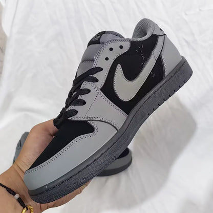 Travis Scott X Aj 1 Low Black Grey Shoes Sneaker – Nk0004451