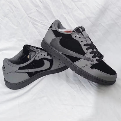Travis Scott X Aj 1 Low Black Grey Shoes Sneaker – Nk0004451