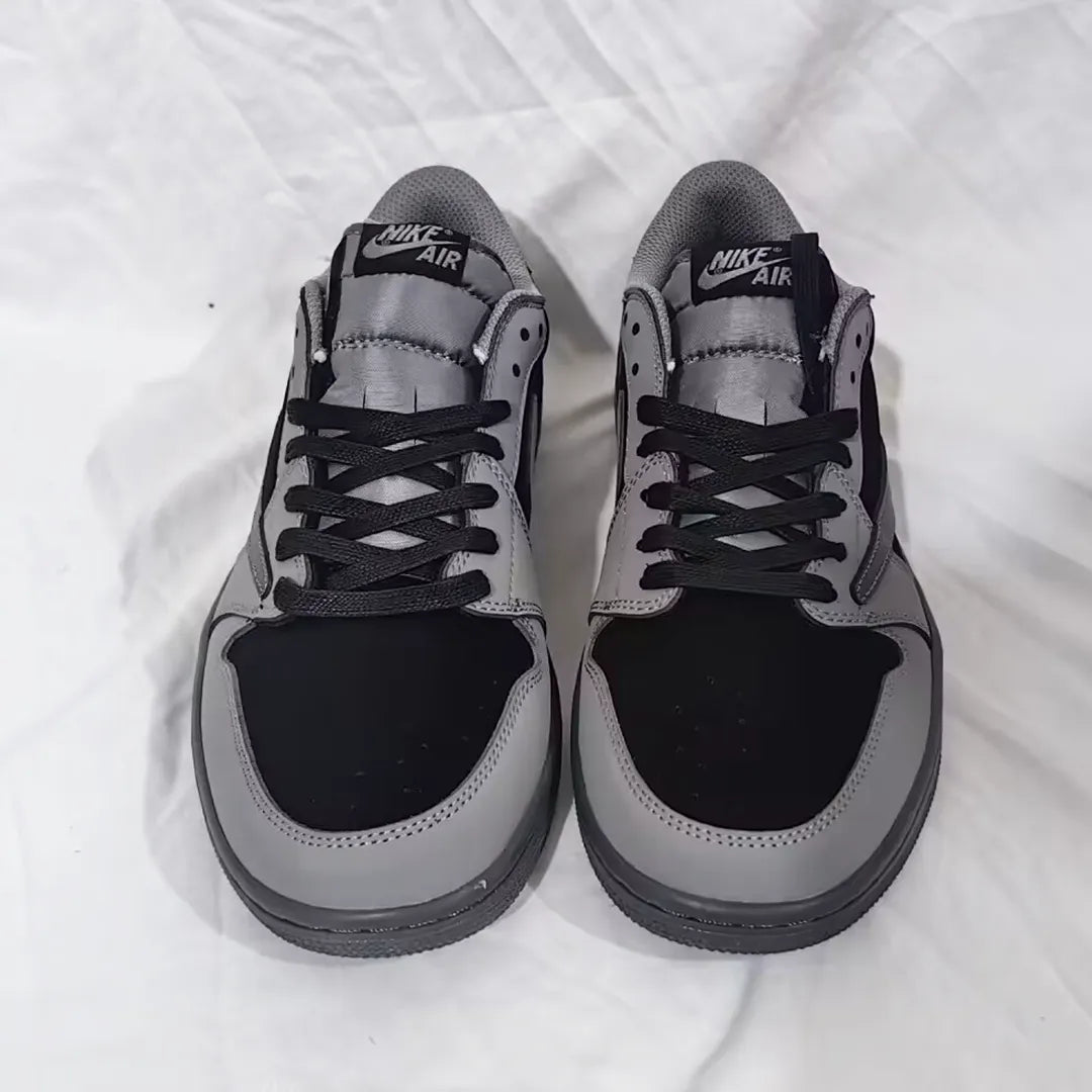 Travis Scott X Aj 1 Low Black Grey Shoes Sneaker – Nk0004451
