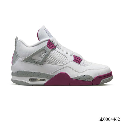 Aj 4 White Purple Cement Shoes Men'S Sneakers – Nk0004462