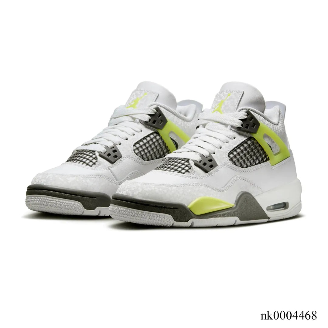 Aj 4 Light Lemon Twist Shoes Men'S Sneakers – Nk0004468