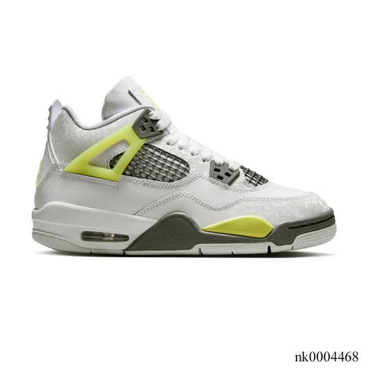Aj 4 Light Lemon Twist Shoes Men'S Sneakers – Nk0004468