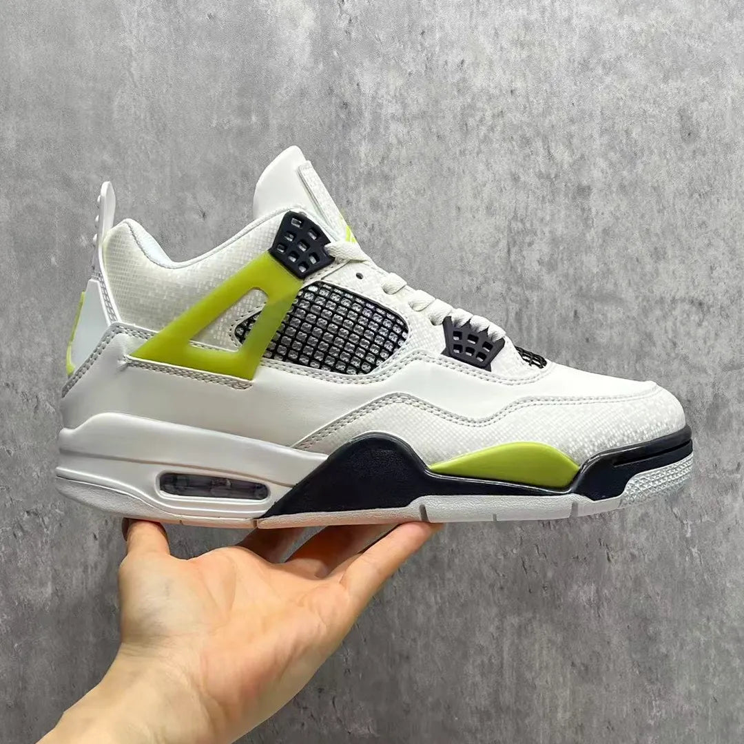 Aj 4 Light Lemon Twist Shoes Men'S Sneakers – Nk0004468