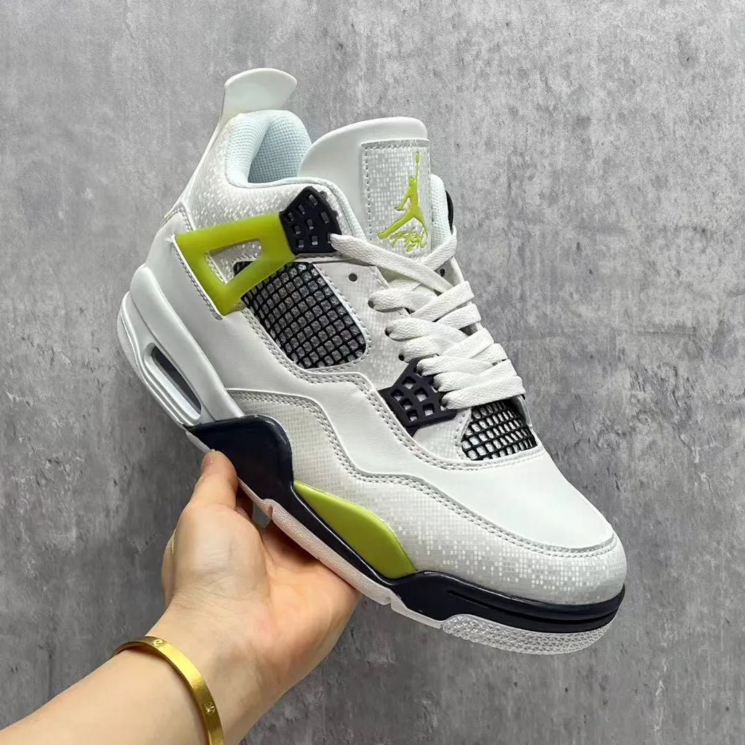 Aj 4 Light Lemon Twist Shoes Men'S Sneakers – Nk0004468