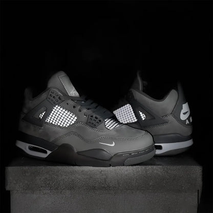 Nigel Sylvester X Aj 4 Wolf Grey Shoes Men'S Sneakers – Nk0004480