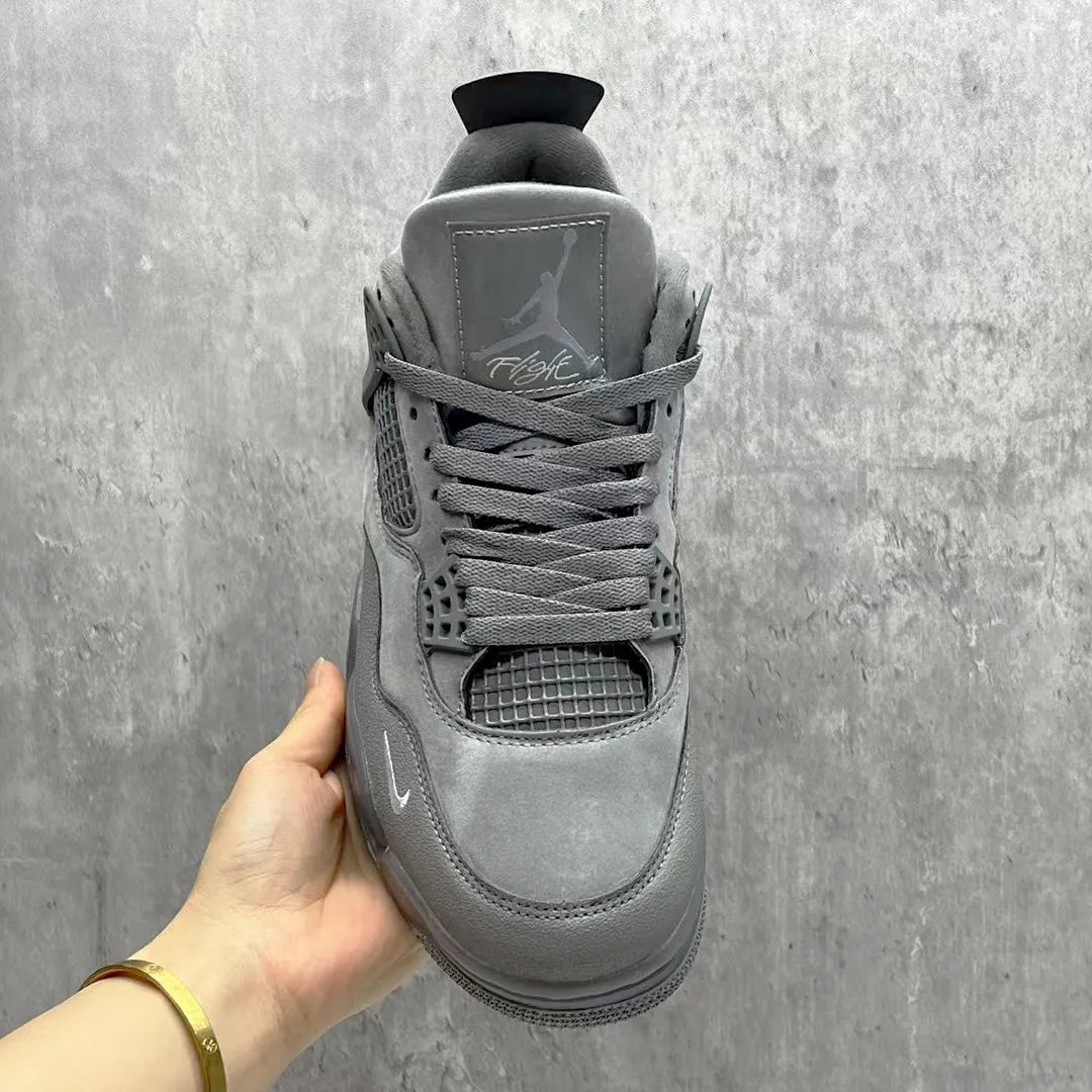 Nigel Sylvester X Aj 4 Wolf Grey Shoes Men'S Sneakers – Nk0004480