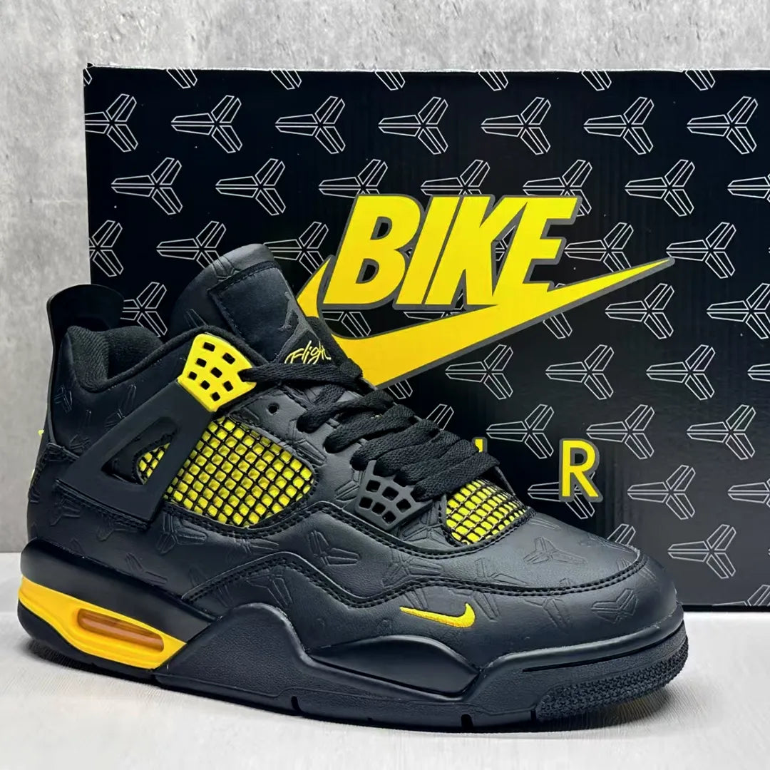 Nigel Sylvester X Kobe Bryant X Aj 4 Thunder Shoes Men'S Sneakers – Nk0004481