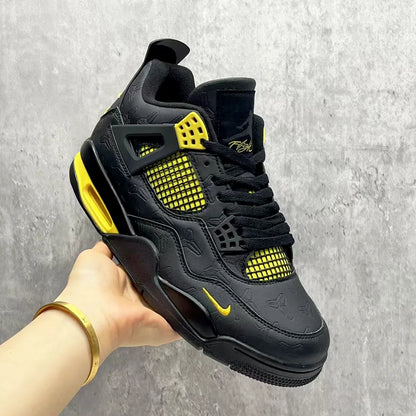 Nigel Sylvester X Kobe Bryant X Aj 4 Thunder Shoes Men'S Sneakers – Nk0004481