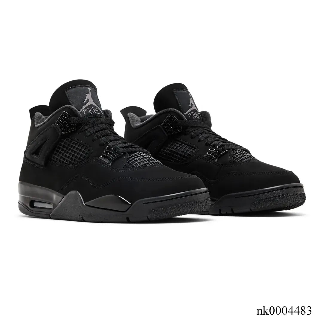 AJ 4 Black Cat (2025) Shoes Women's Sneakers – Nk0004483