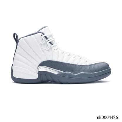 Aj 12 White Dark Grey Shoes Men'S Sneakers – Nk0004486