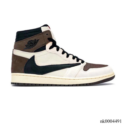 Travis Scott X Aj 1 High Og Sp Reverse Mocha Shoes Men'S Sneakers – Nk0004491
