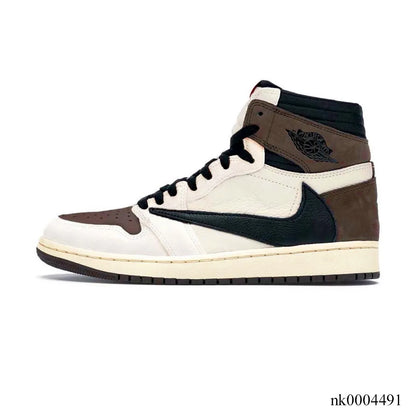 Travis Scott X Aj 1 High Og Sp Reverse Mocha Shoes Men'S Sneakers – Nk0004491