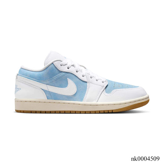 Aj 1 Low Worn Blue Shoes Men'S Sneakers – Nk0004509