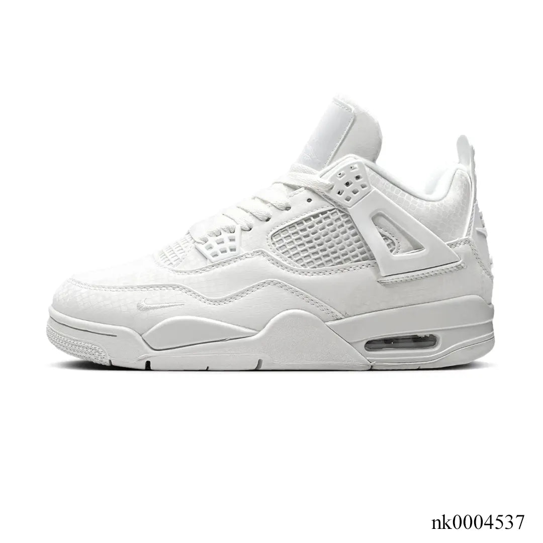 Nigel Sylvester x AJ 4 White Mamba Shoes Women's Sneakers – Nk0004538