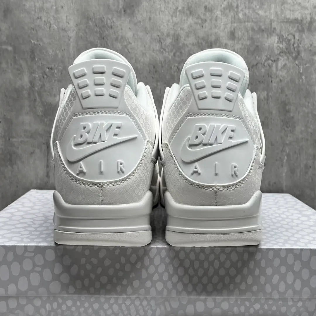 Nigel Sylvester x AJ 4 White Mamba Shoes Women's Sneakers – Nk0004538