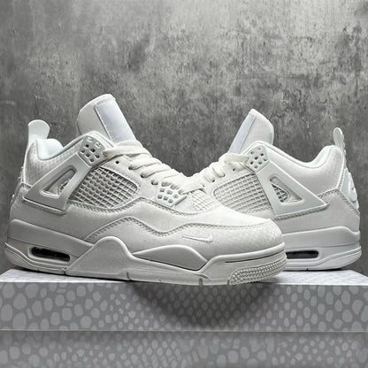 Nigel Sylvester x AJ 4 White Mamba Shoes Women's Sneakers – Nk0004538