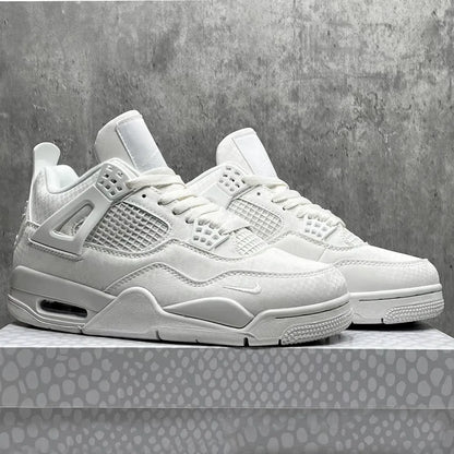 Nigel Sylvester x AJ 4 White Mamba Shoes Women's Sneakers – Nk0004538