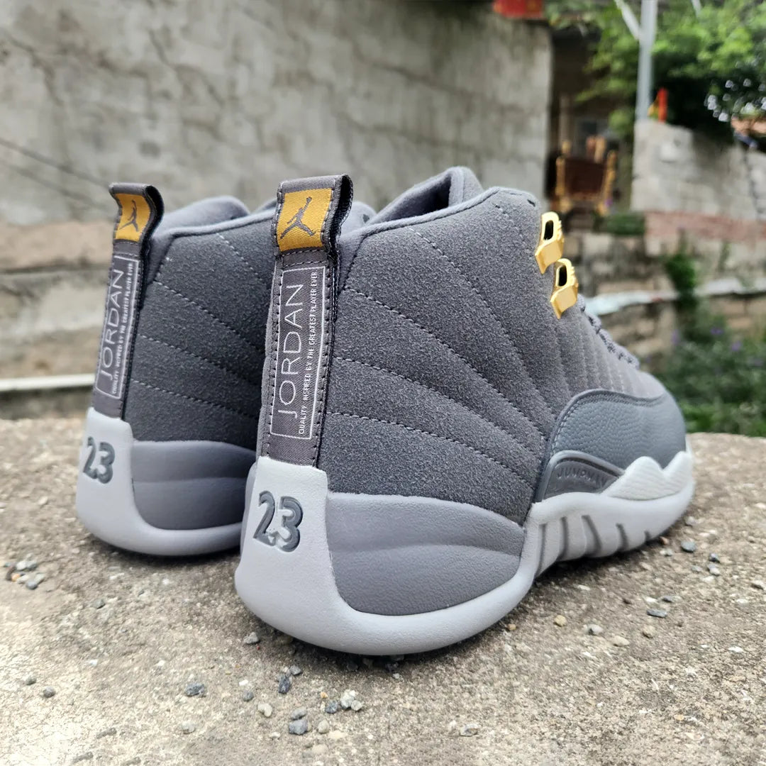Aj 12 Dark Grey Shoes Men'S Sneakers – Nk0004540