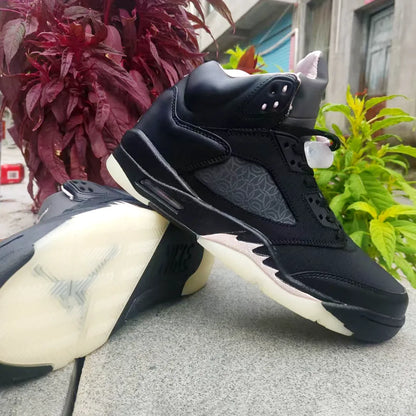 PSG x AJ 5 Off-Noir Shoes Women's Sneakers – Nk0004542