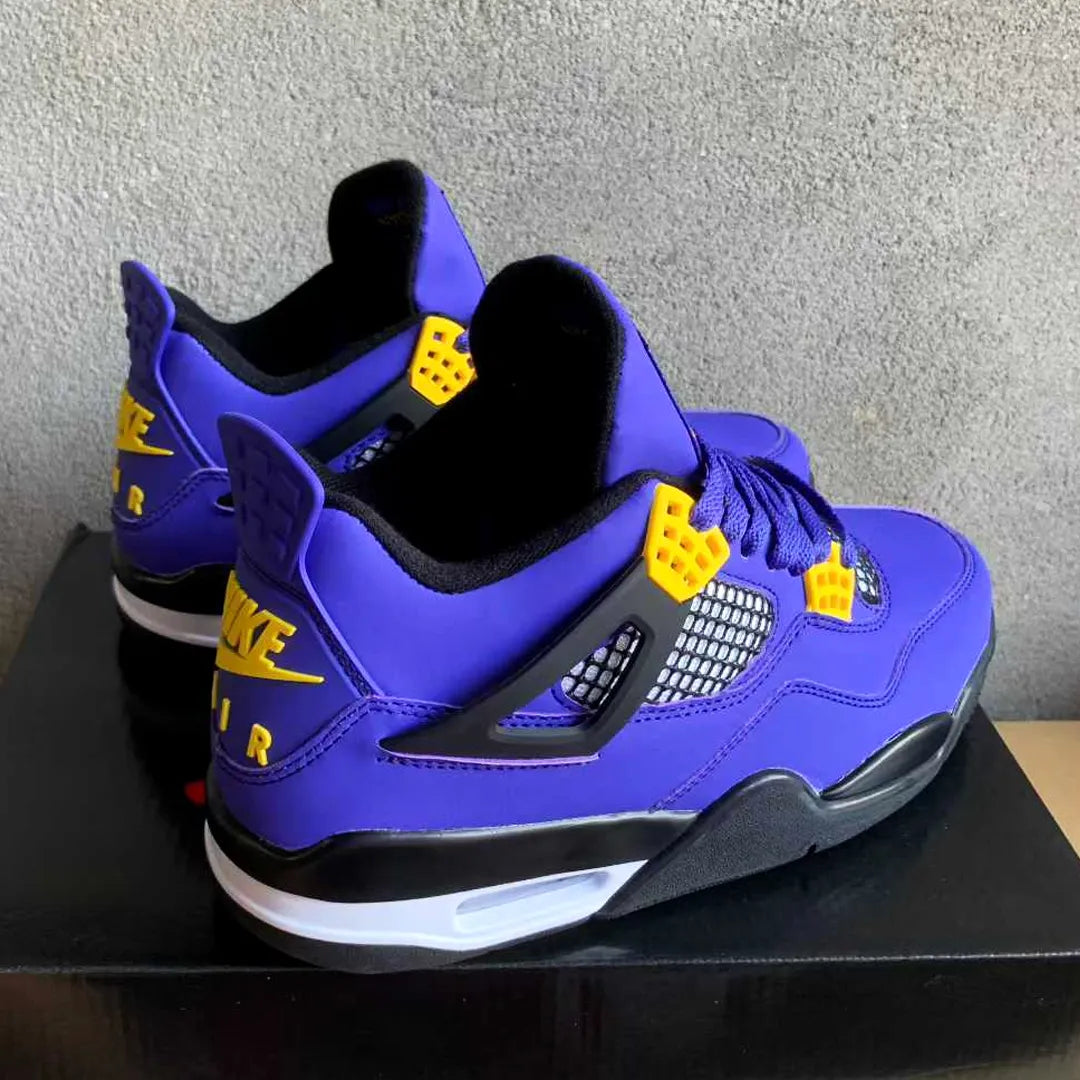 Aj 4 Imperial Purple Shoes Men'S Sneakers – Nk0004548