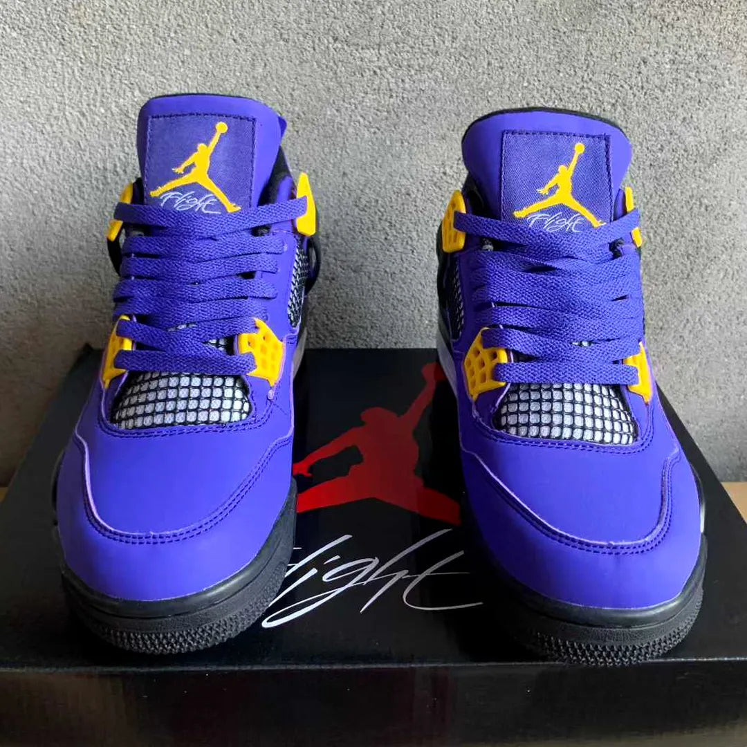 Aj 4 Imperial Purple Shoes Men'S Sneakers – Nk0004548