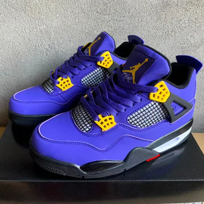 Aj 4 Imperial Purple Shoes Men'S Sneakers – Nk0004548