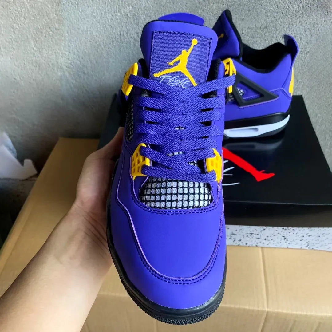Aj 4 Imperial Purple Shoes Men'S Sneakers – Nk0004548