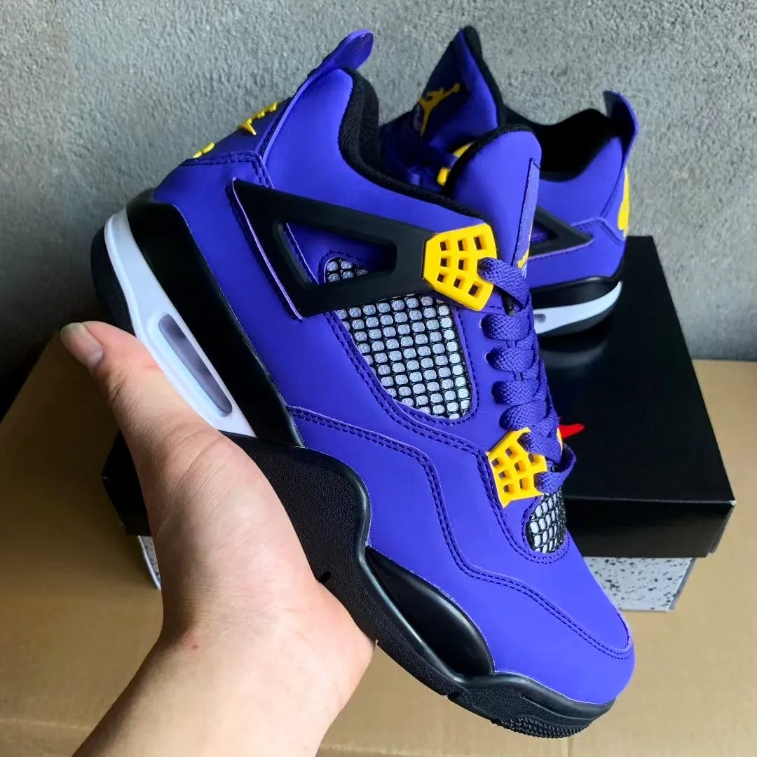 Aj 4 Imperial Purple Shoes Men'S Sneakers – Nk0004548