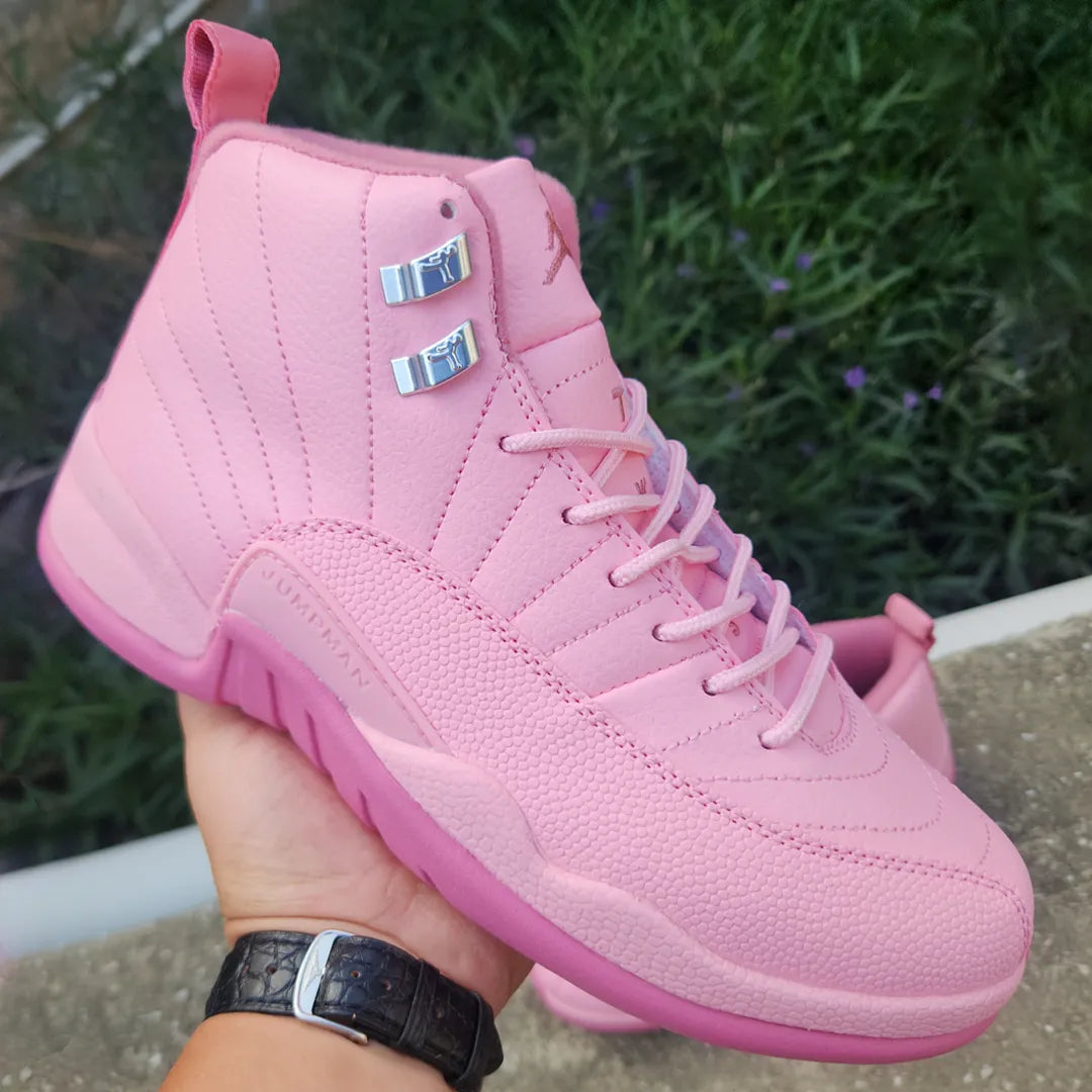 AJ 12 Pearl Pink Shoes Women's Sneakers – Nk0004550