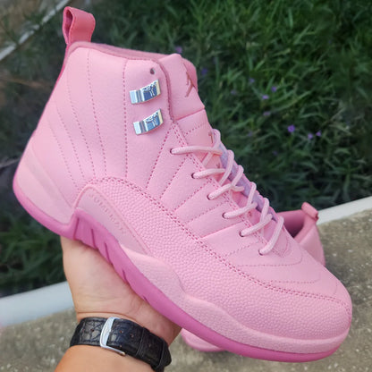 AJ 12 Pearl Pink Shoes Women's Sneakers – Nk0004550