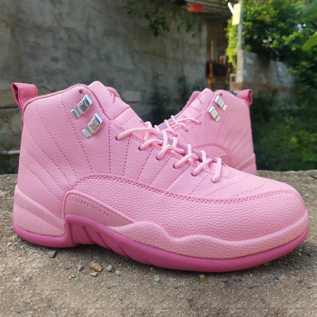 AJ 12 Pearl Pink Shoes Women's Sneakers – Nk0004550