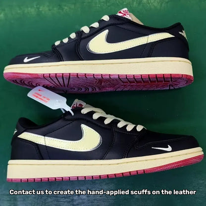 Nigel Sylvester x AJ 1 Low OG Better With Time Shoes Women's Sneakers – Nk0004551