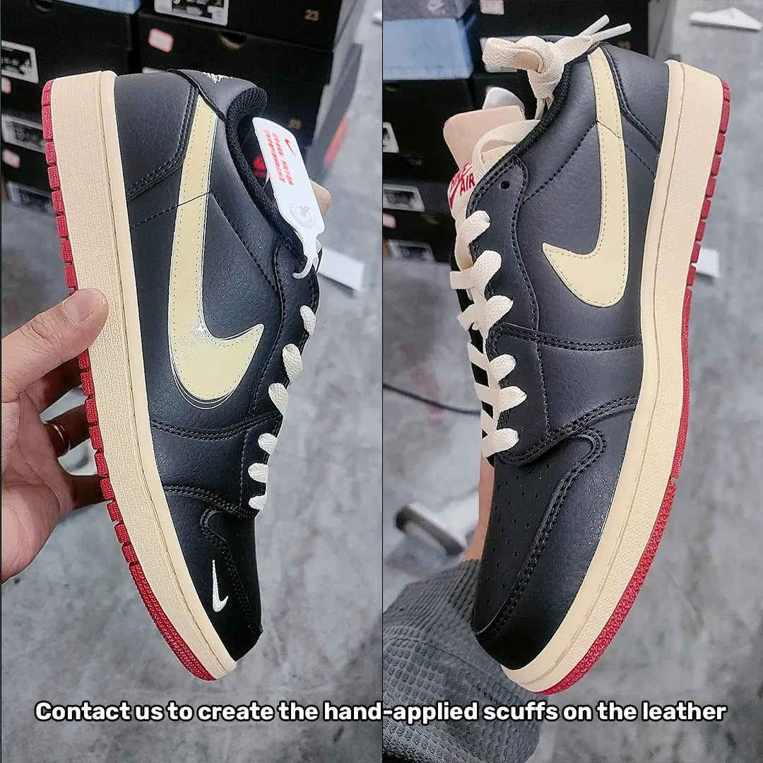 Nigel Sylvester x AJ 1 Low OG Better With Time Shoes Women's Sneakers – Nk0004551