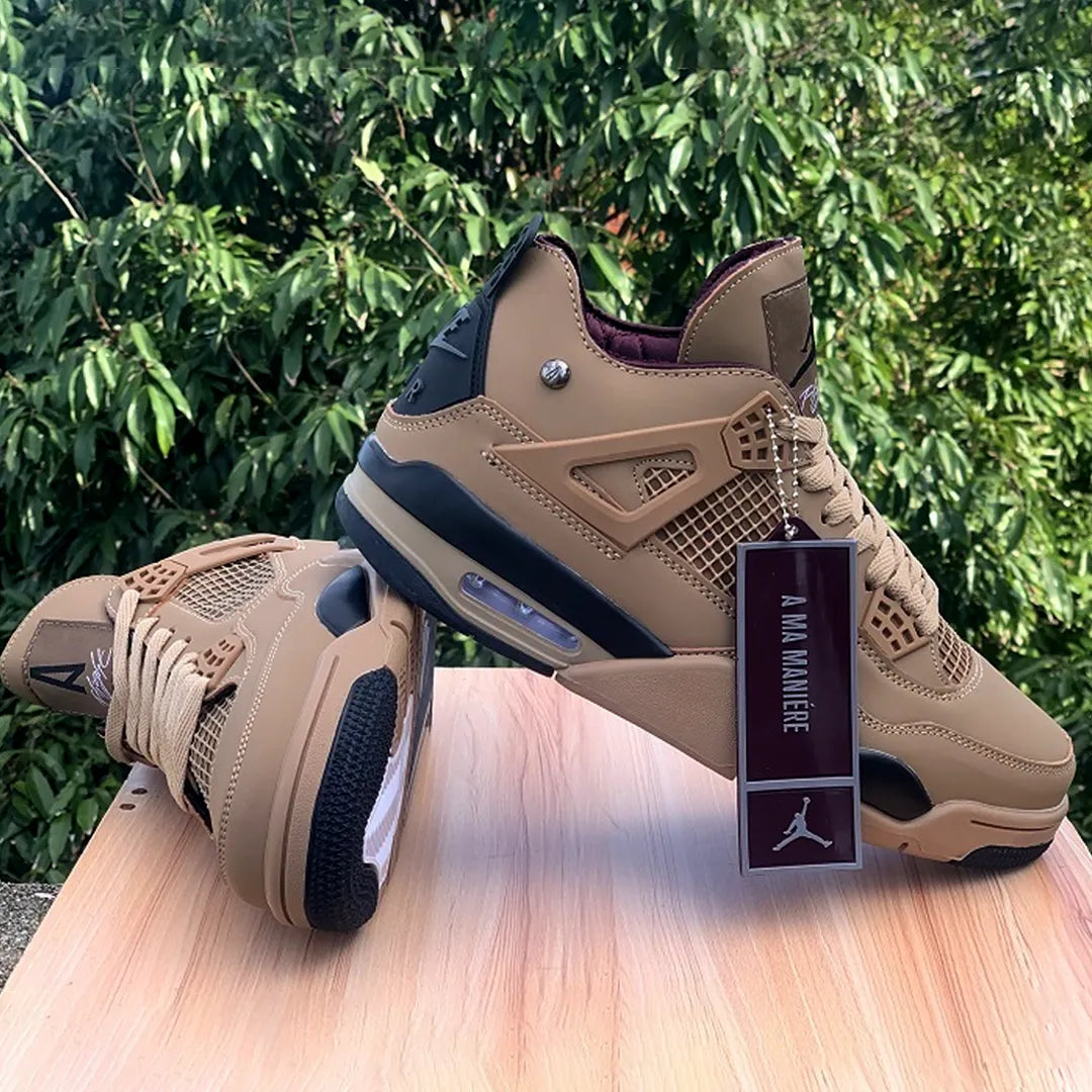 A Ma Maniére X Aj 4 Dark Mocha Shoes Men'S Sneakers – Nk0004558